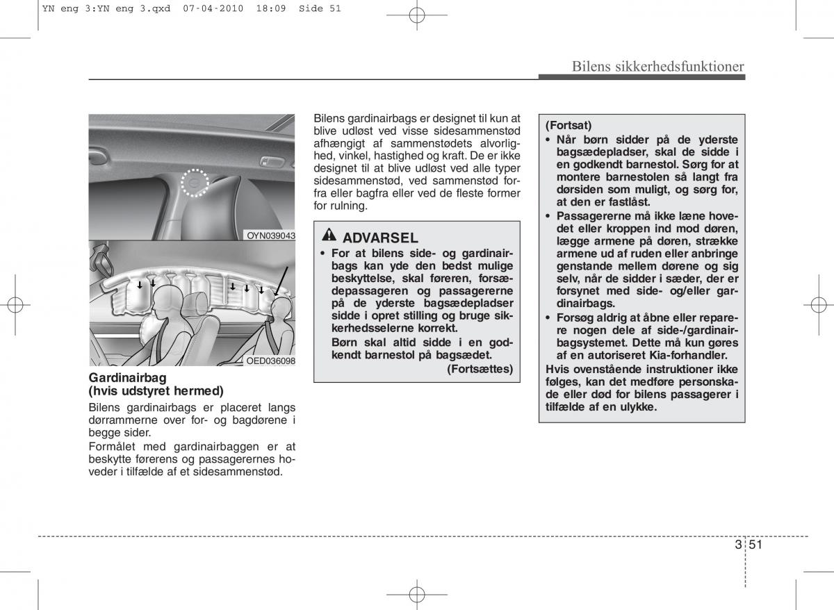 Kia Venga ejere handbog / page 65