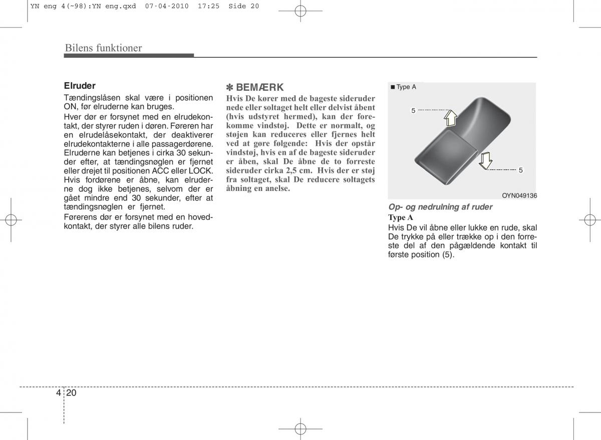 Kia Venga ejere handbog / page 94