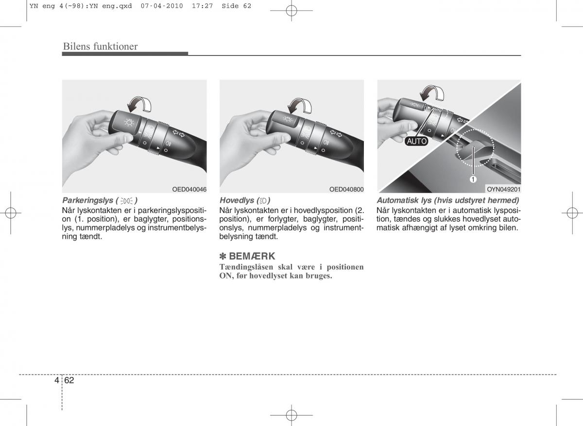 Kia Venga ejere handbog / page 136