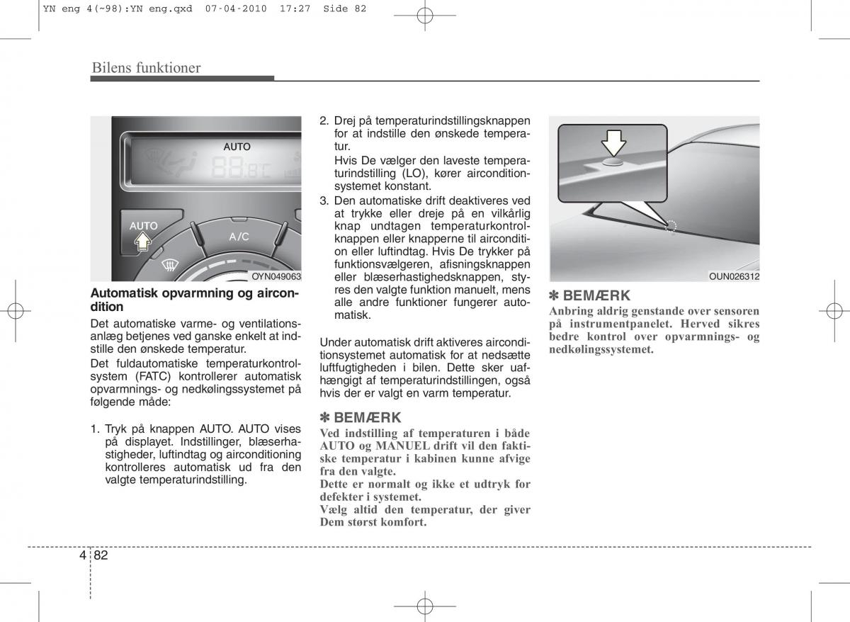 Kia Venga ejere handbog / page 156