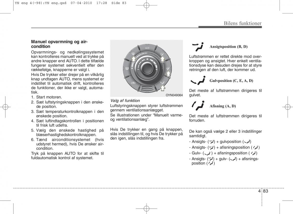 Kia Venga ejere handbog / page 157