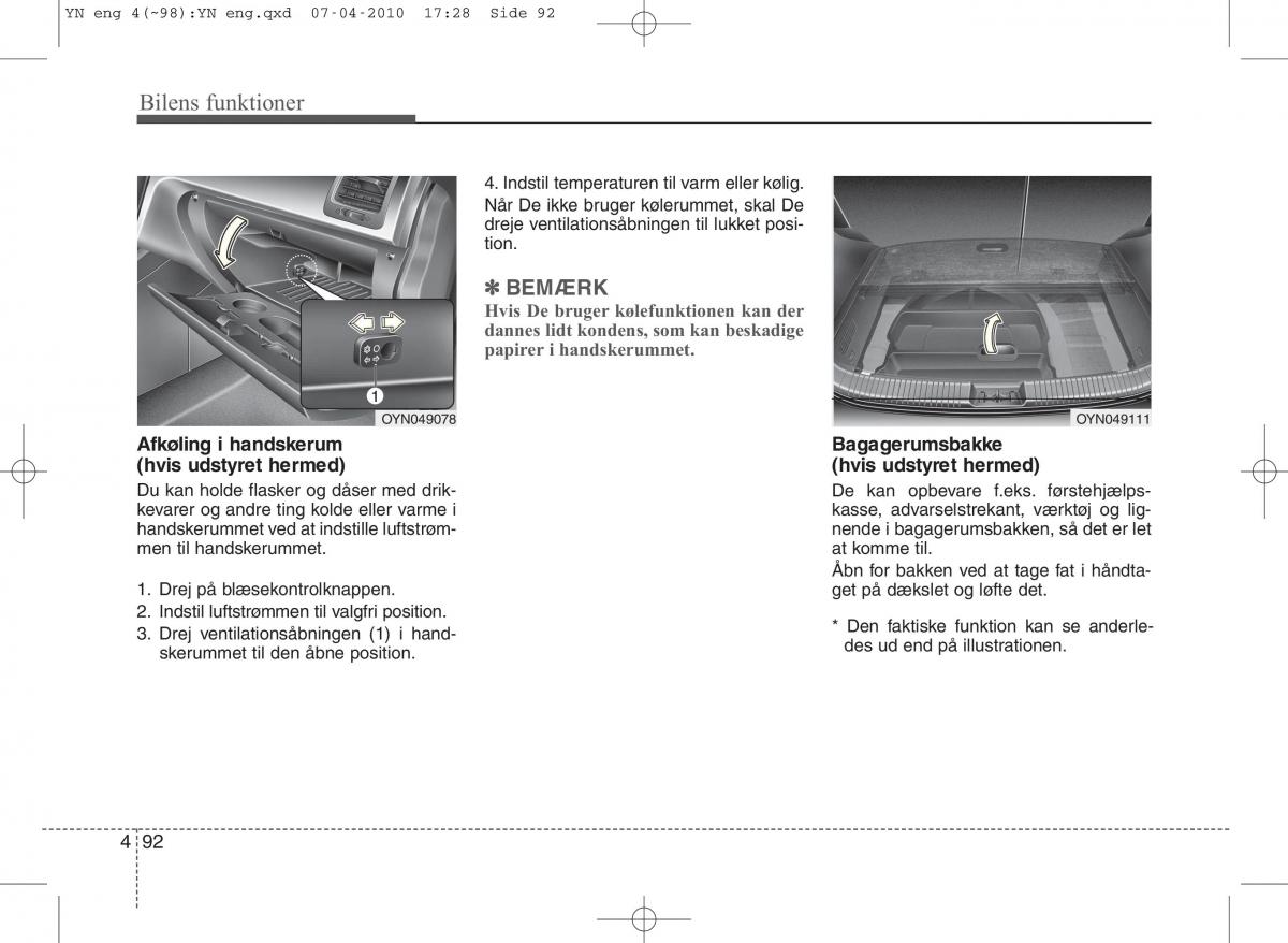 Kia Venga ejere handbog / page 166