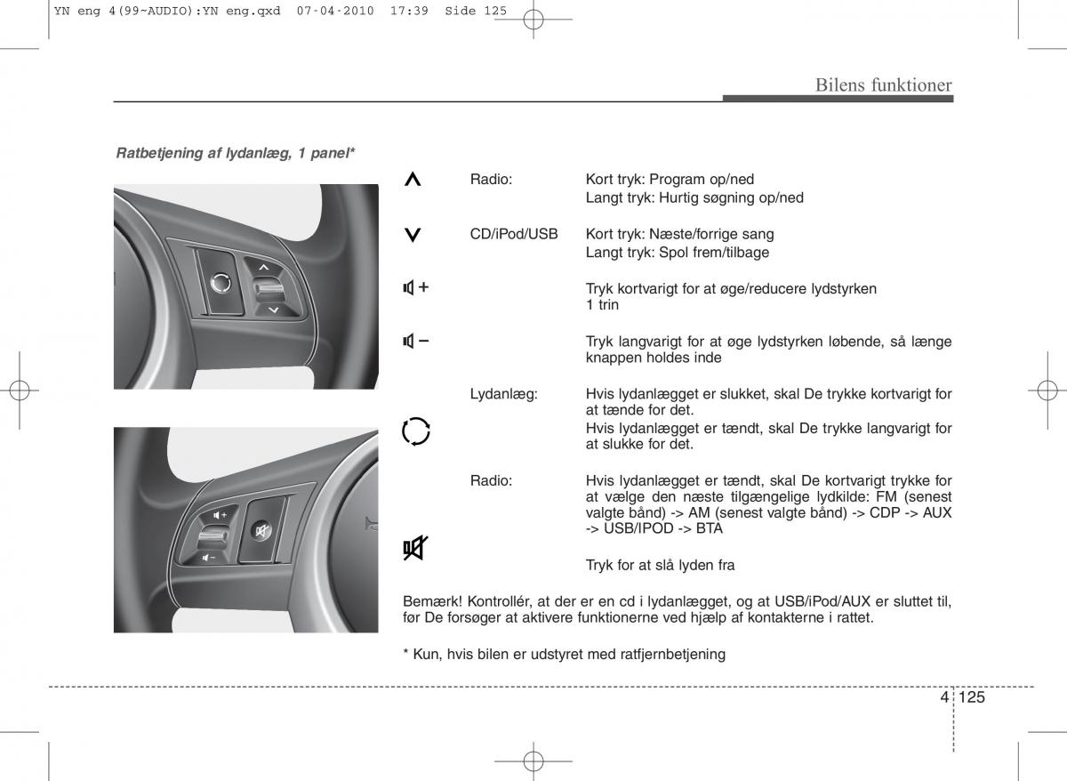 Kia Venga ejere handbog / page 199