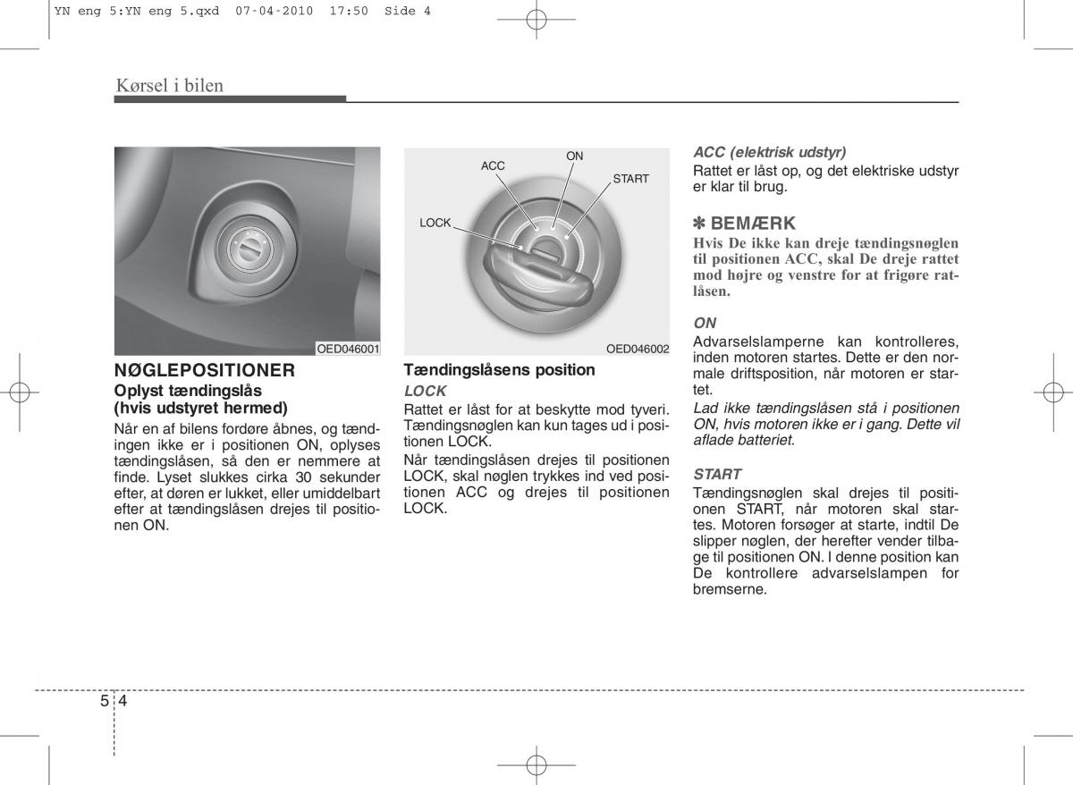 Kia Venga ejere handbog / page 210