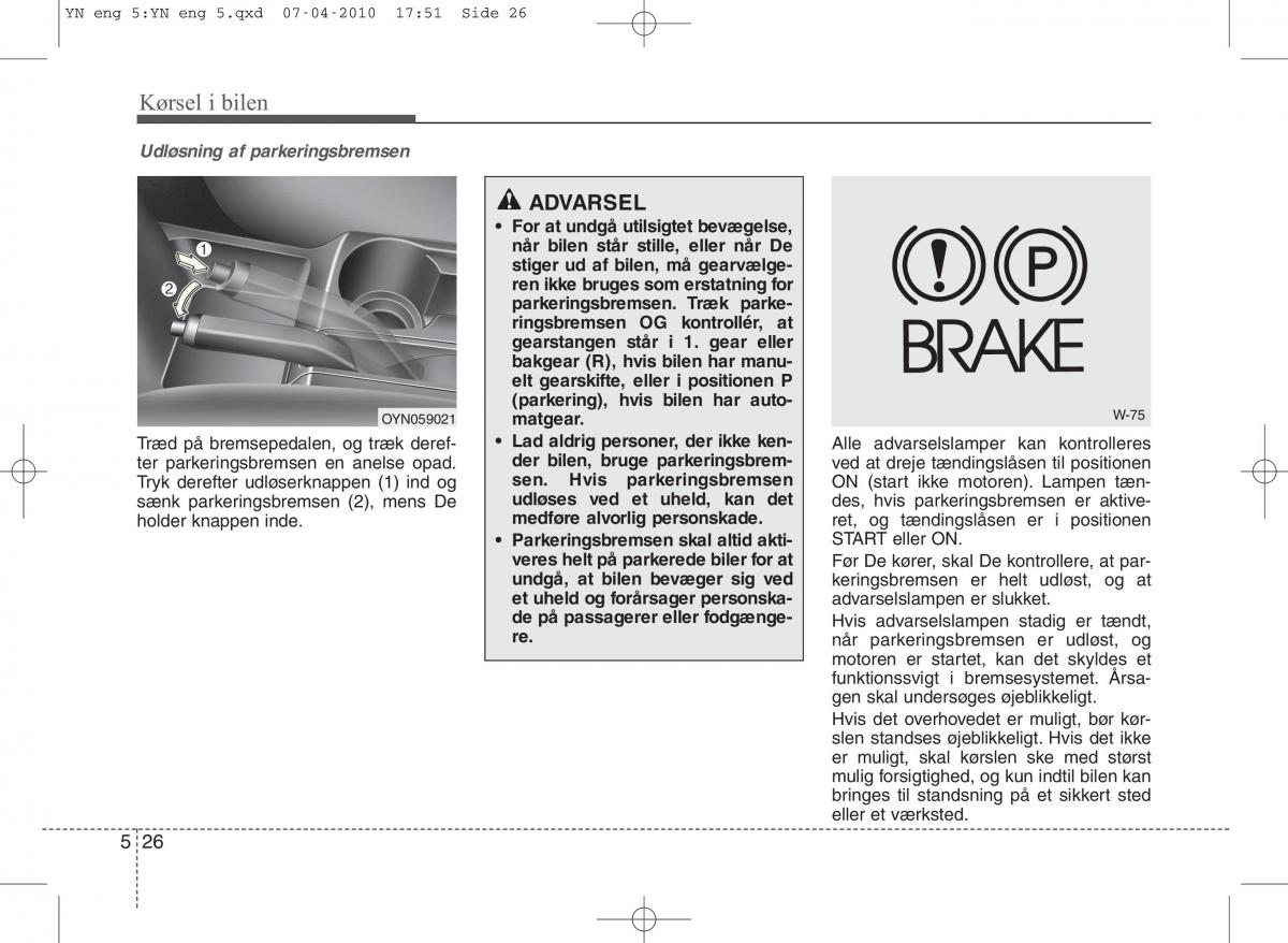 Kia Venga ejere handbog / page 232