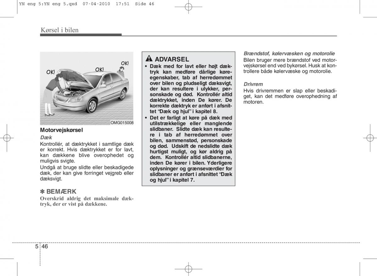 Kia Venga ejere handbog / page 252