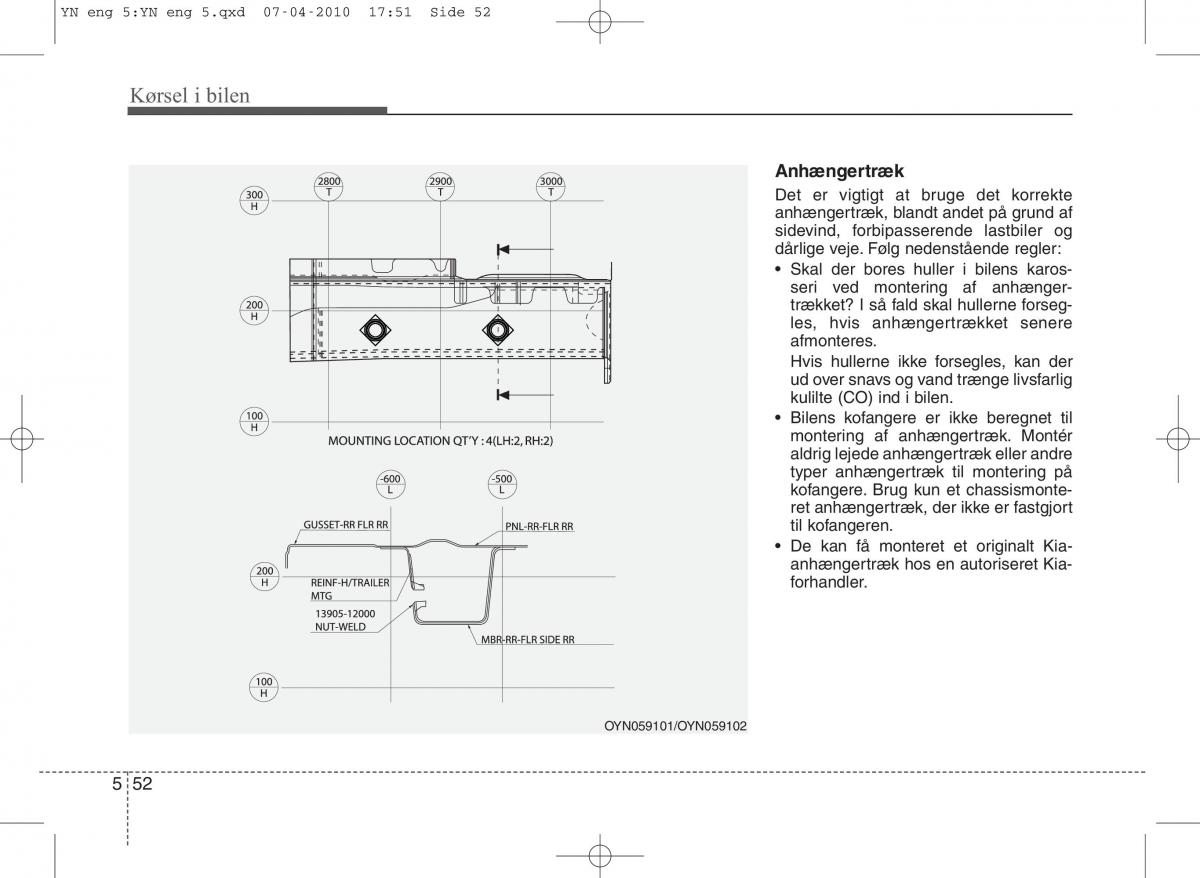 Kia Venga ejere handbog / page 258