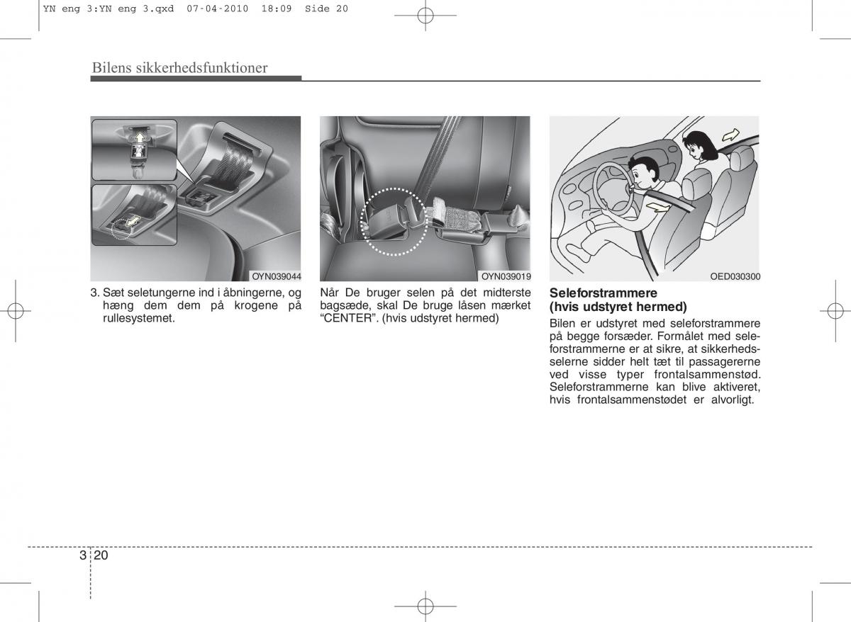 Kia Venga ejere handbog / page 34