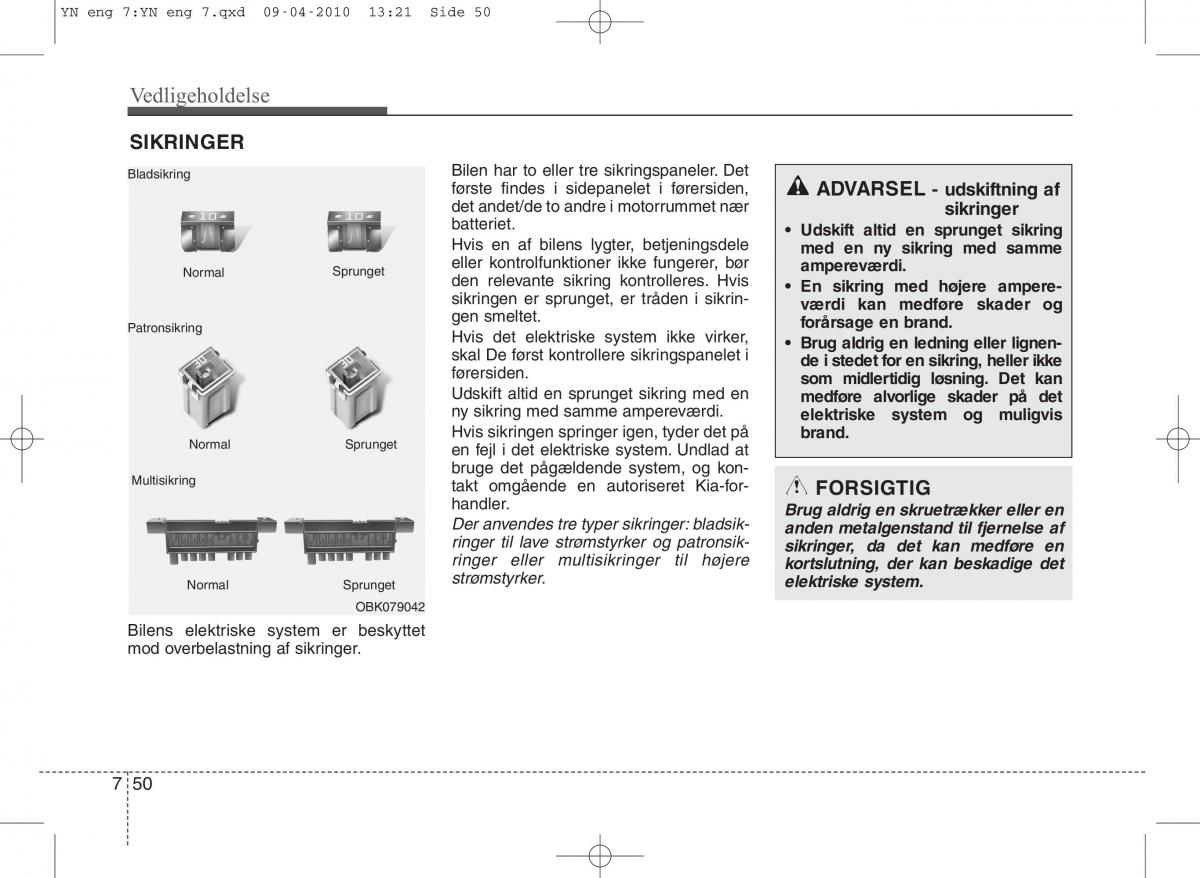 Kia Venga ejere handbog / page 346