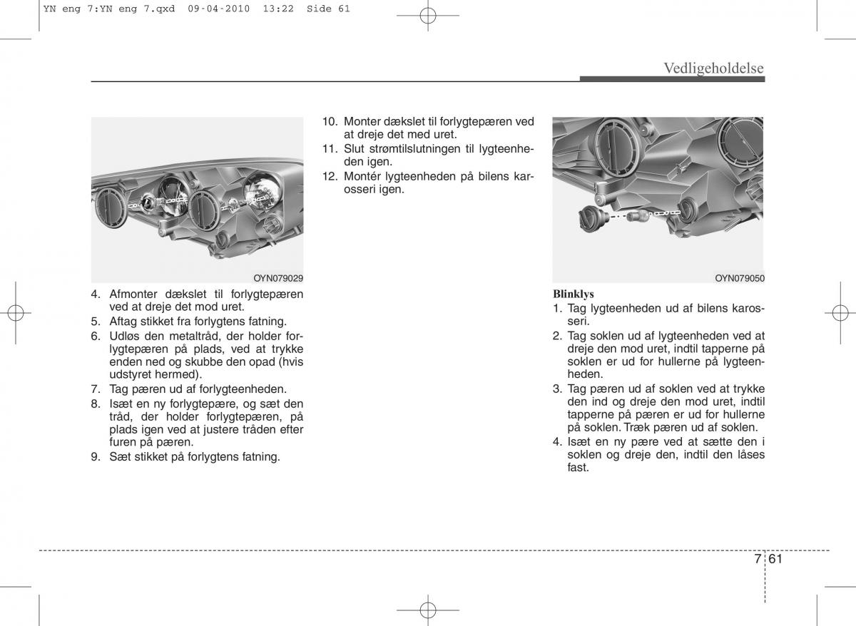 Kia Venga ejere handbog / page 357