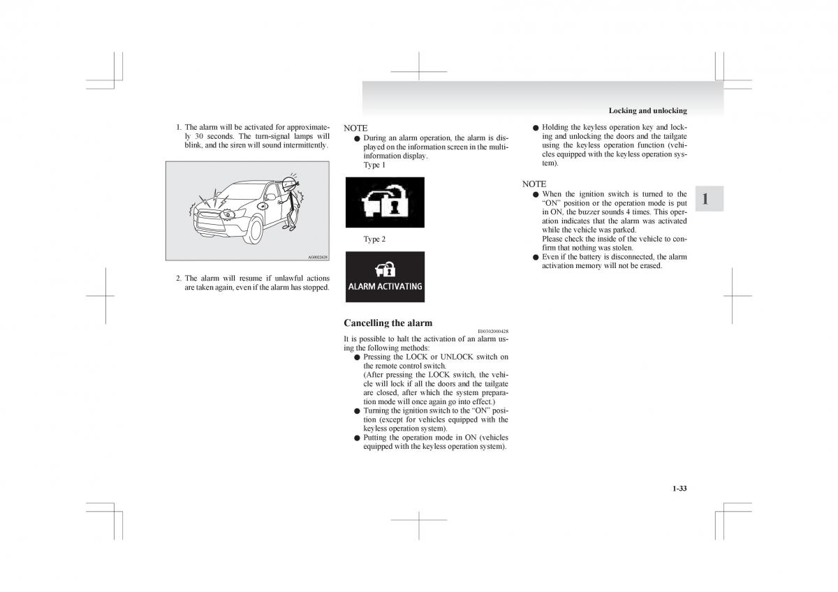 Mitsubishi ASX RVR owners manual / page 55