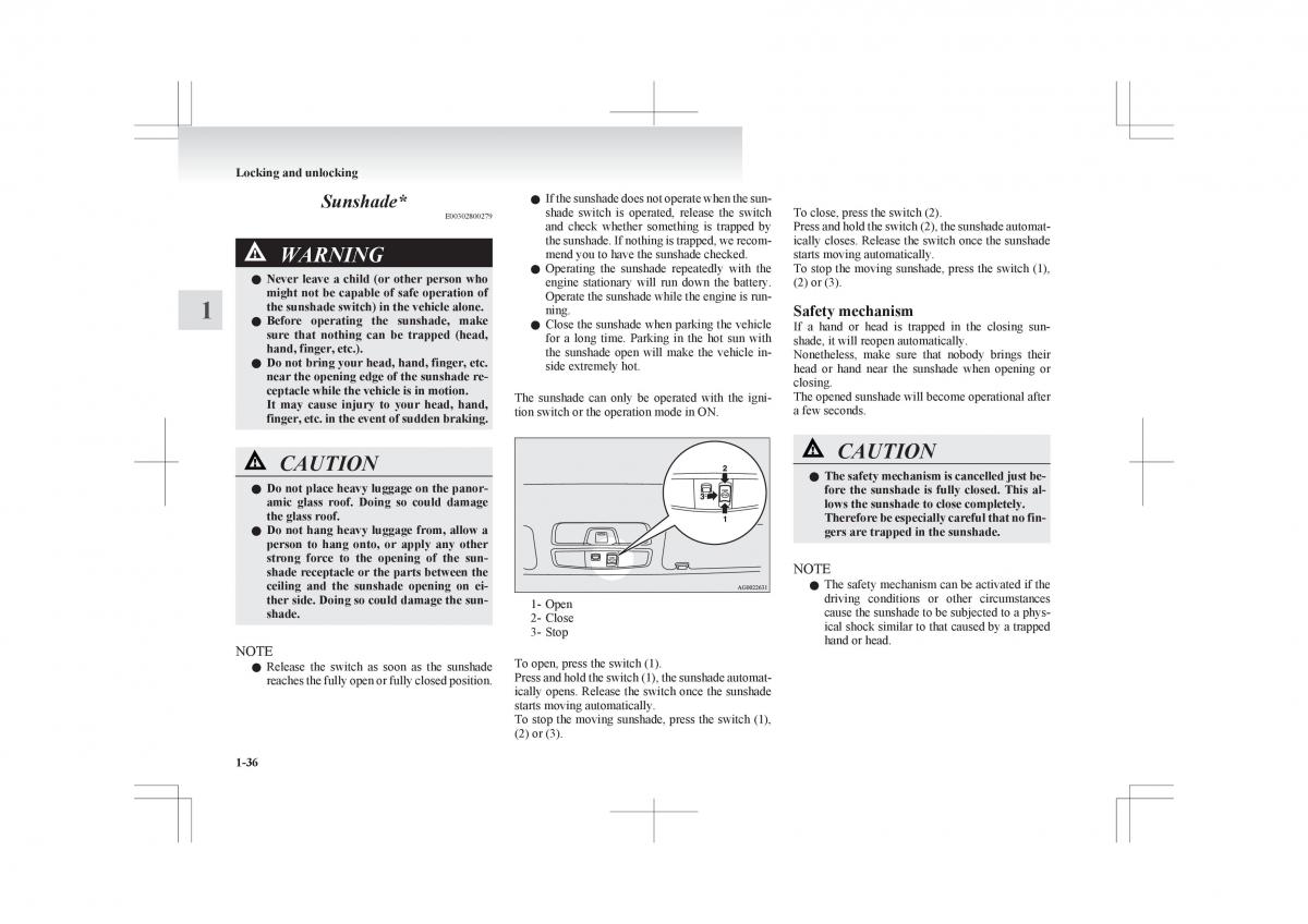 Mitsubishi ASX RVR owners manual / page 58