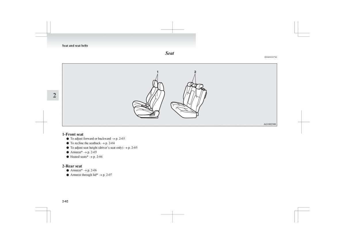 Mitsubishi ASX RVR owners manual / page 60