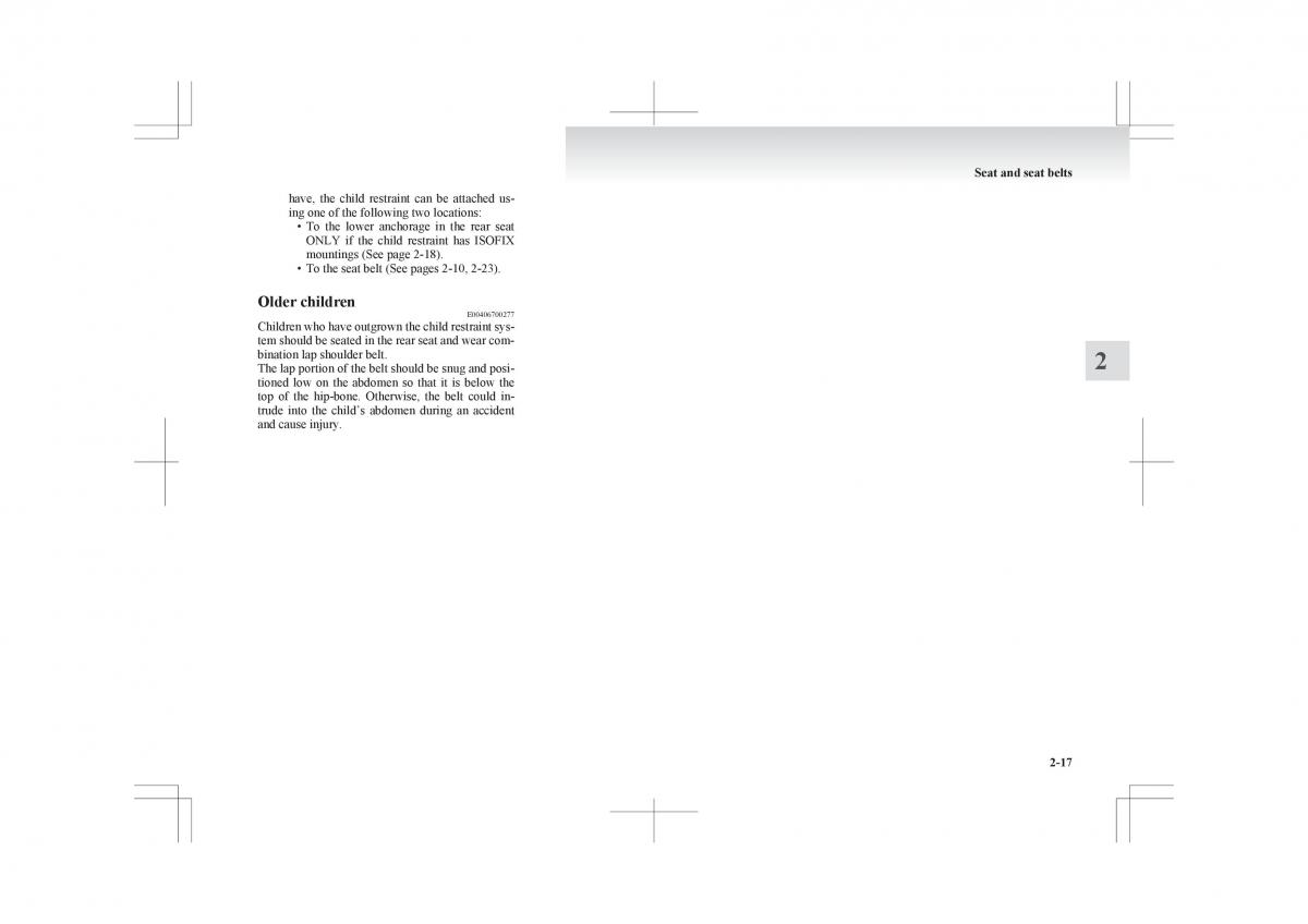 Mitsubishi ASX RVR owners manual / page 75