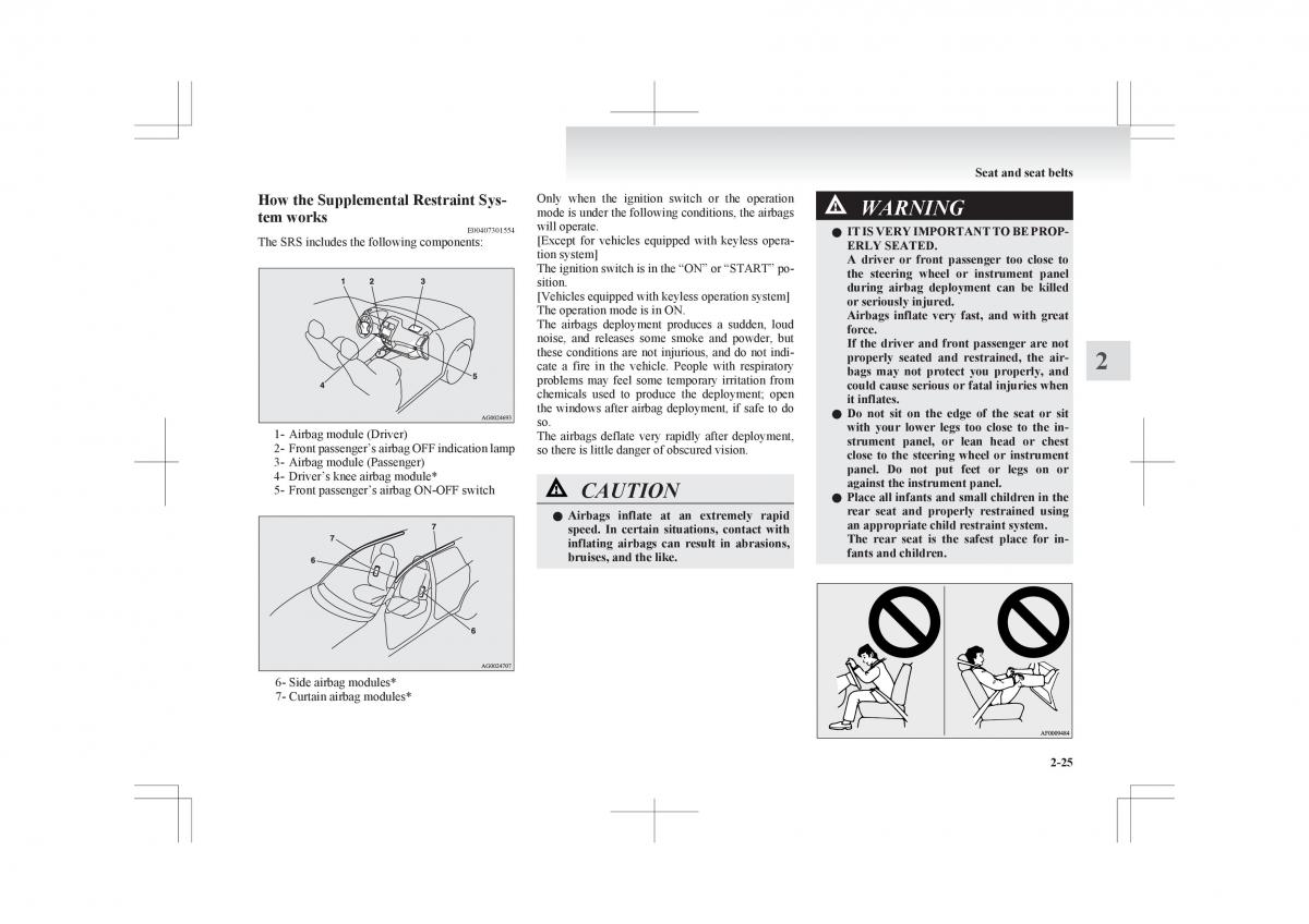 Mitsubishi ASX RVR owners manual / page 83