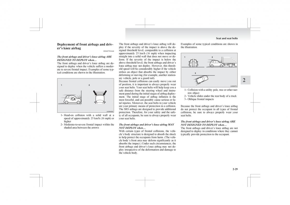 manual Mitsubishi ASX Mitsubishi ASX owners manual / page 87