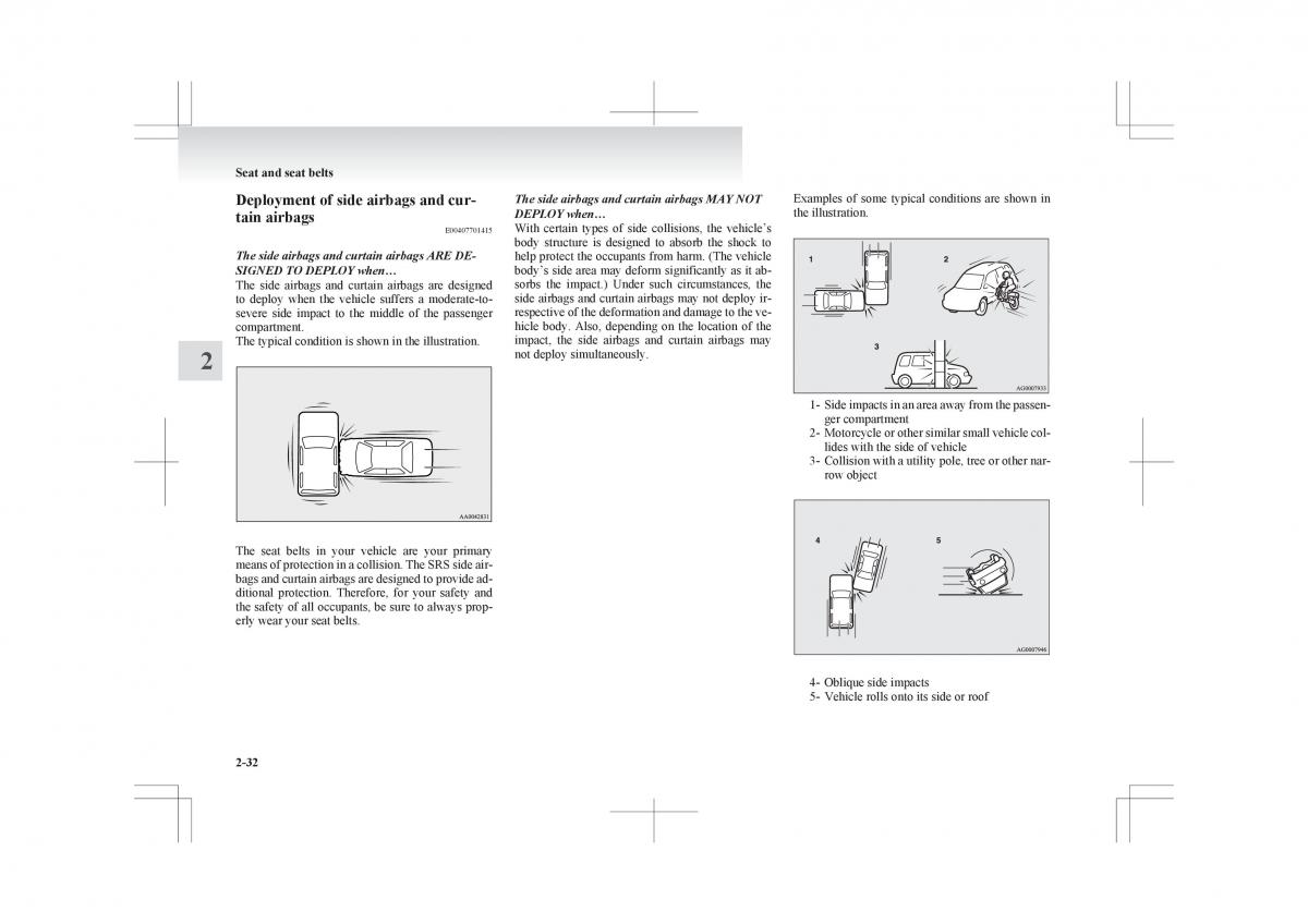 Mitsubishi ASX RVR owners manual / page 90