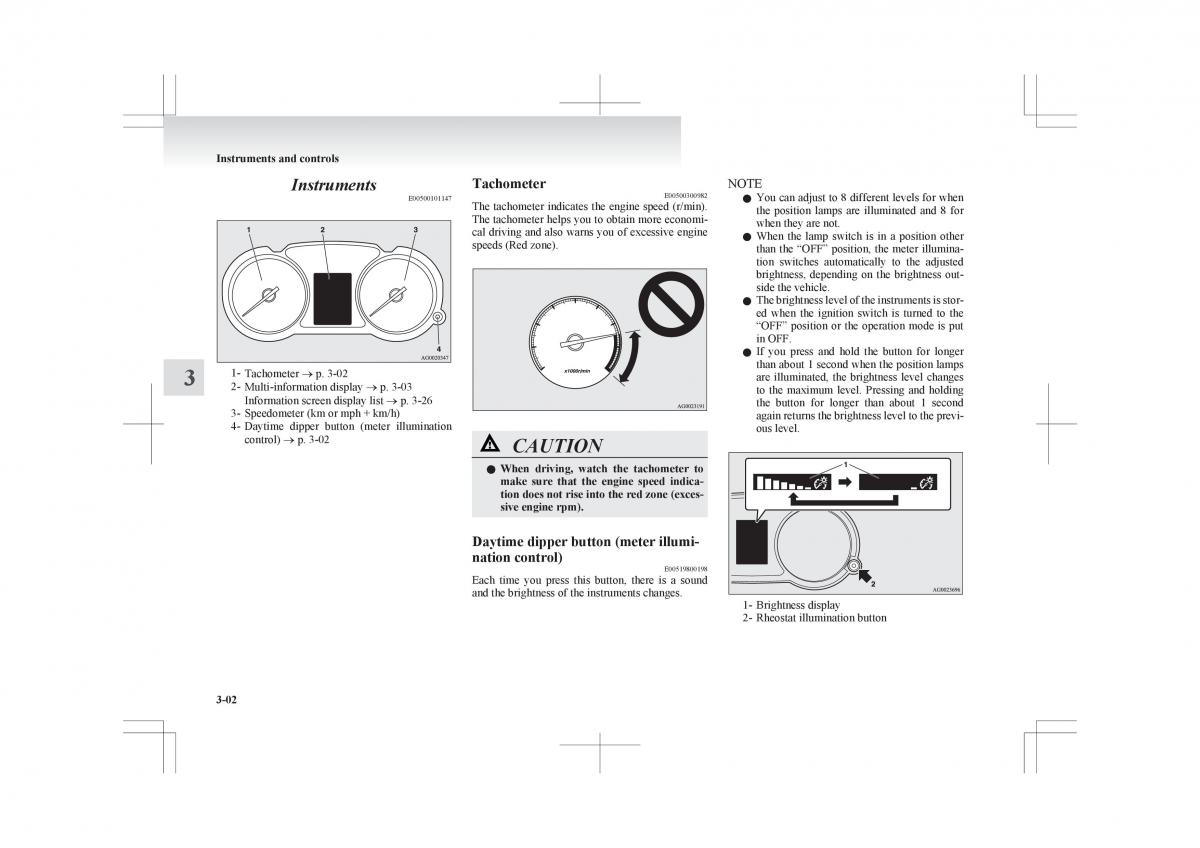 Mitsubishi ASX RVR owners manual / page 96