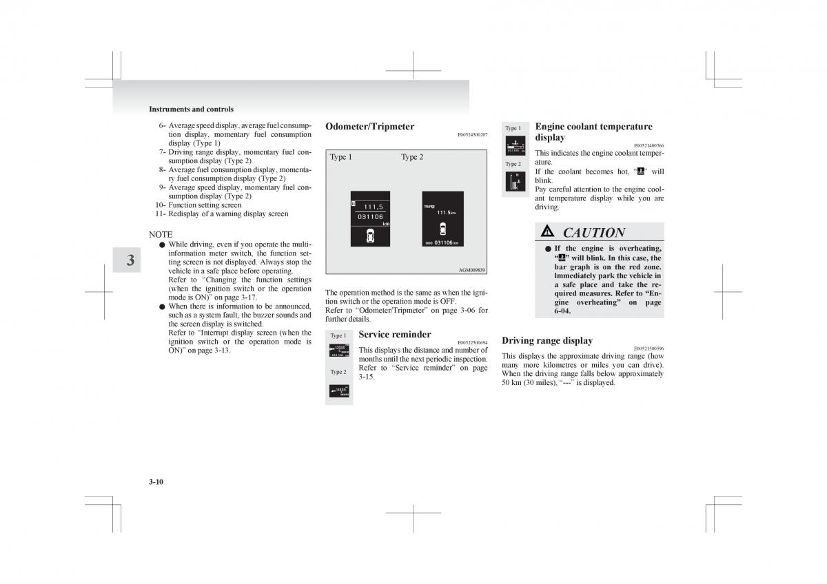 Mitsubishi ASX RVR owners manual / page 104