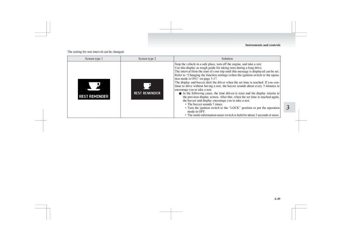 Mitsubishi ASX RVR owners manual / page 133