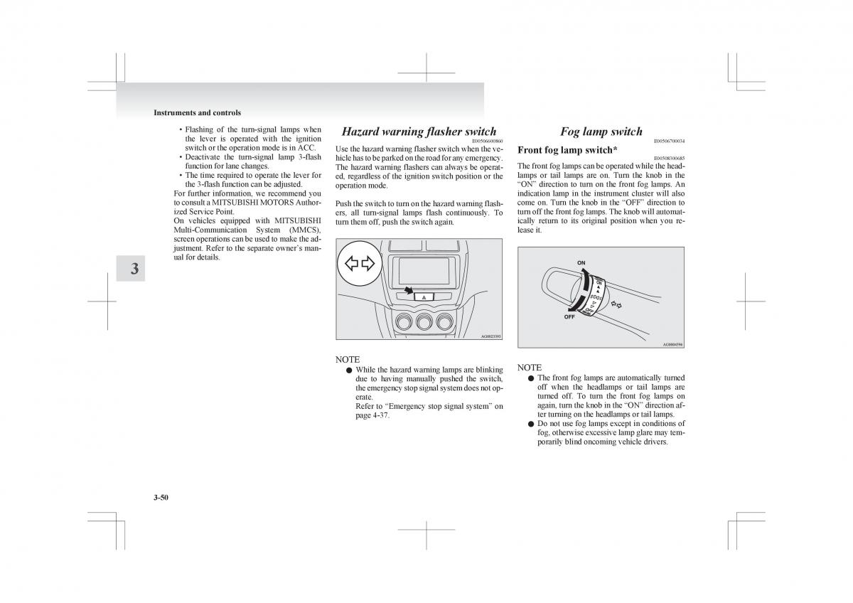 Mitsubishi ASX RVR owners manual / page 144