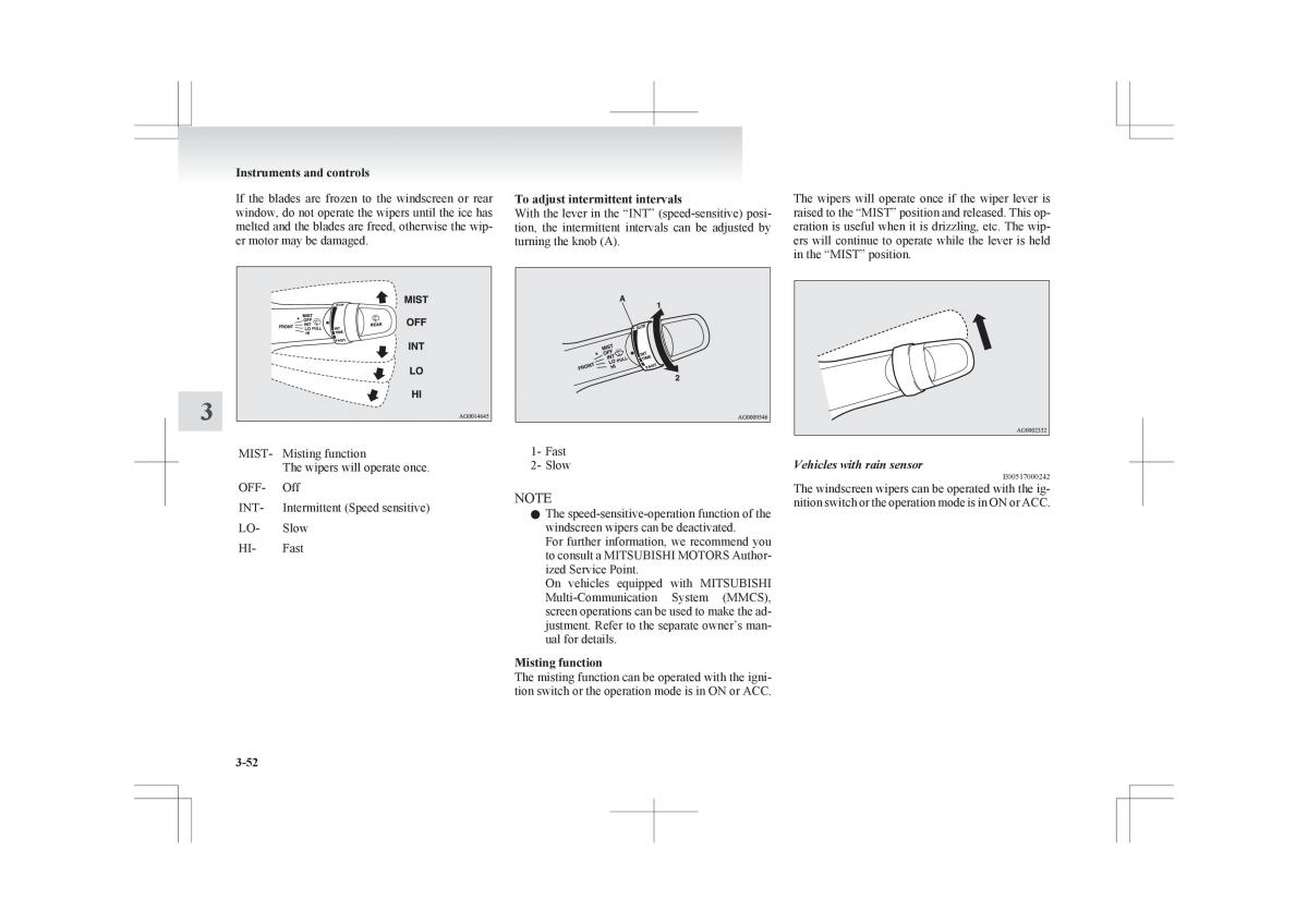 Mitsubishi ASX RVR owners manual / page 146