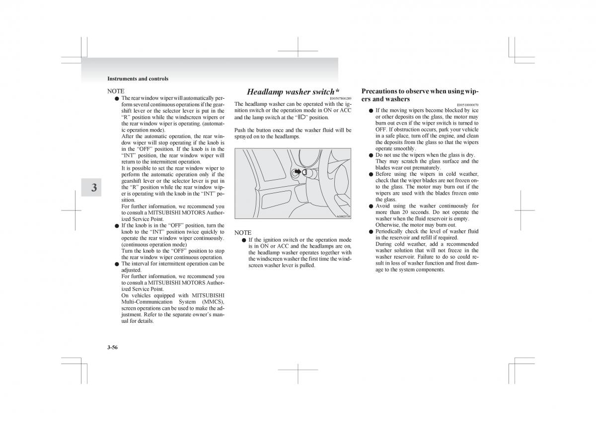 Mitsubishi ASX RVR owners manual / page 150