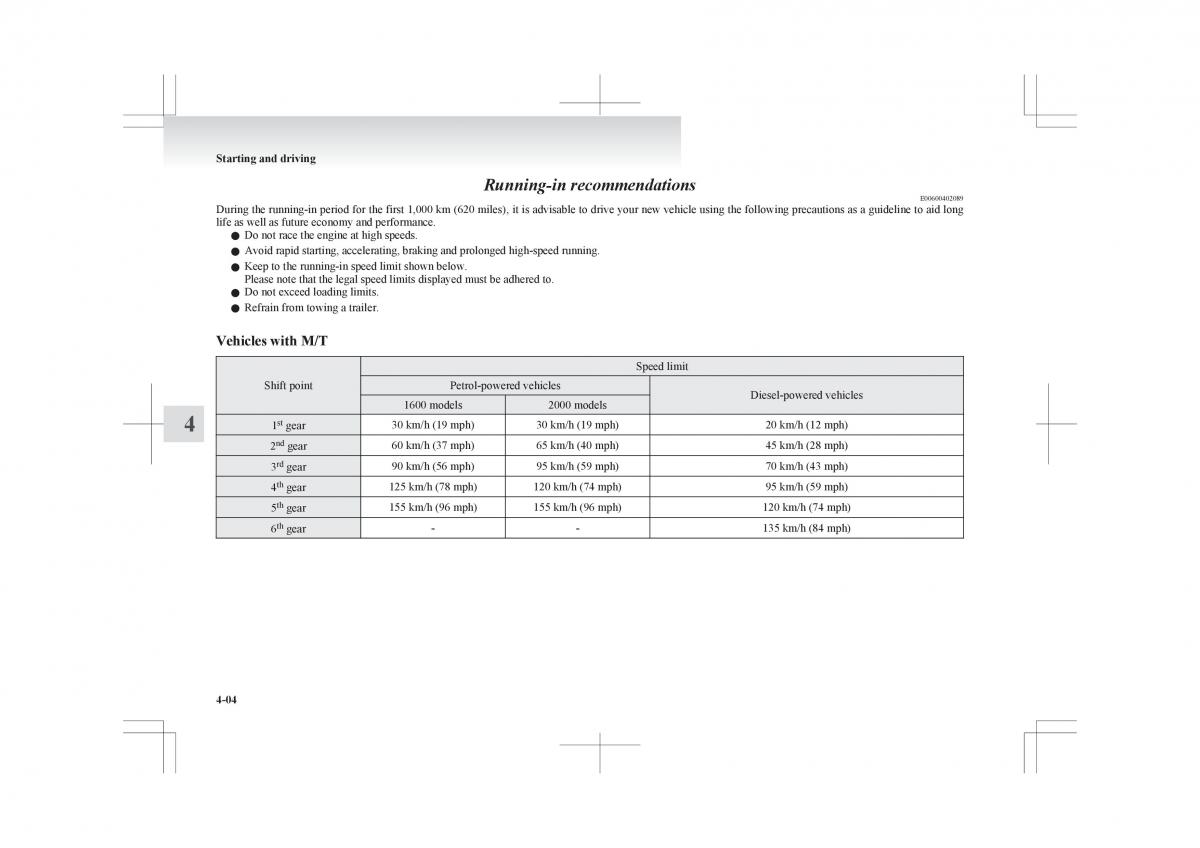 Mitsubishi ASX RVR owners manual / page 156