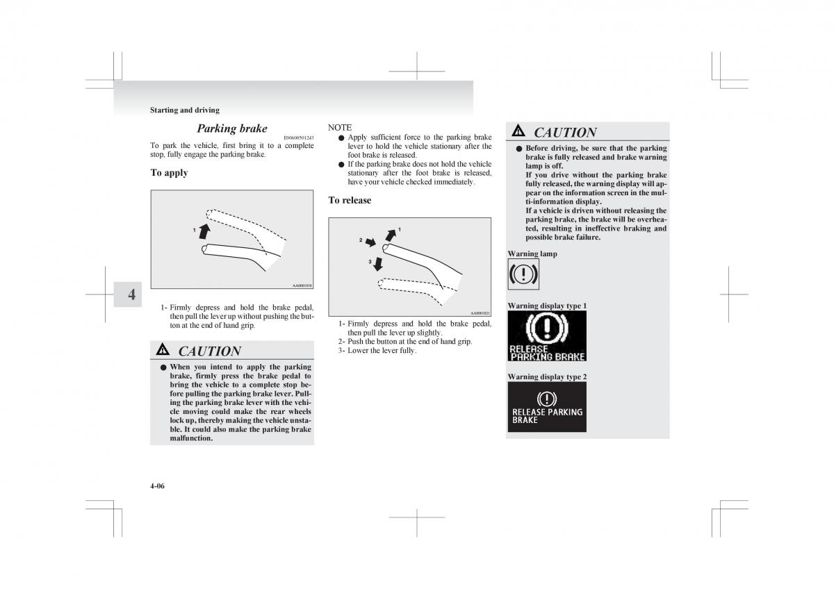 Mitsubishi ASX RVR owners manual / page 158