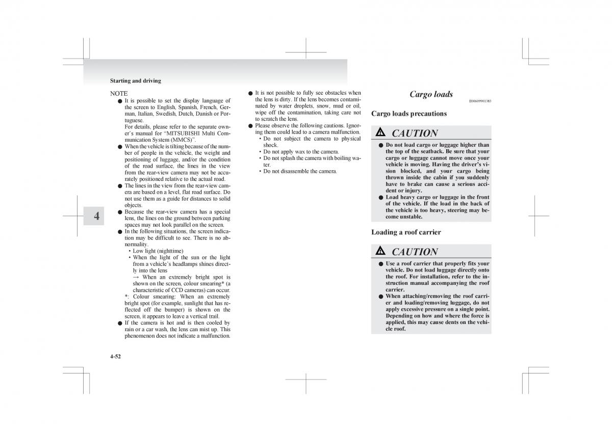 Mitsubishi ASX RVR owners manual / page 204