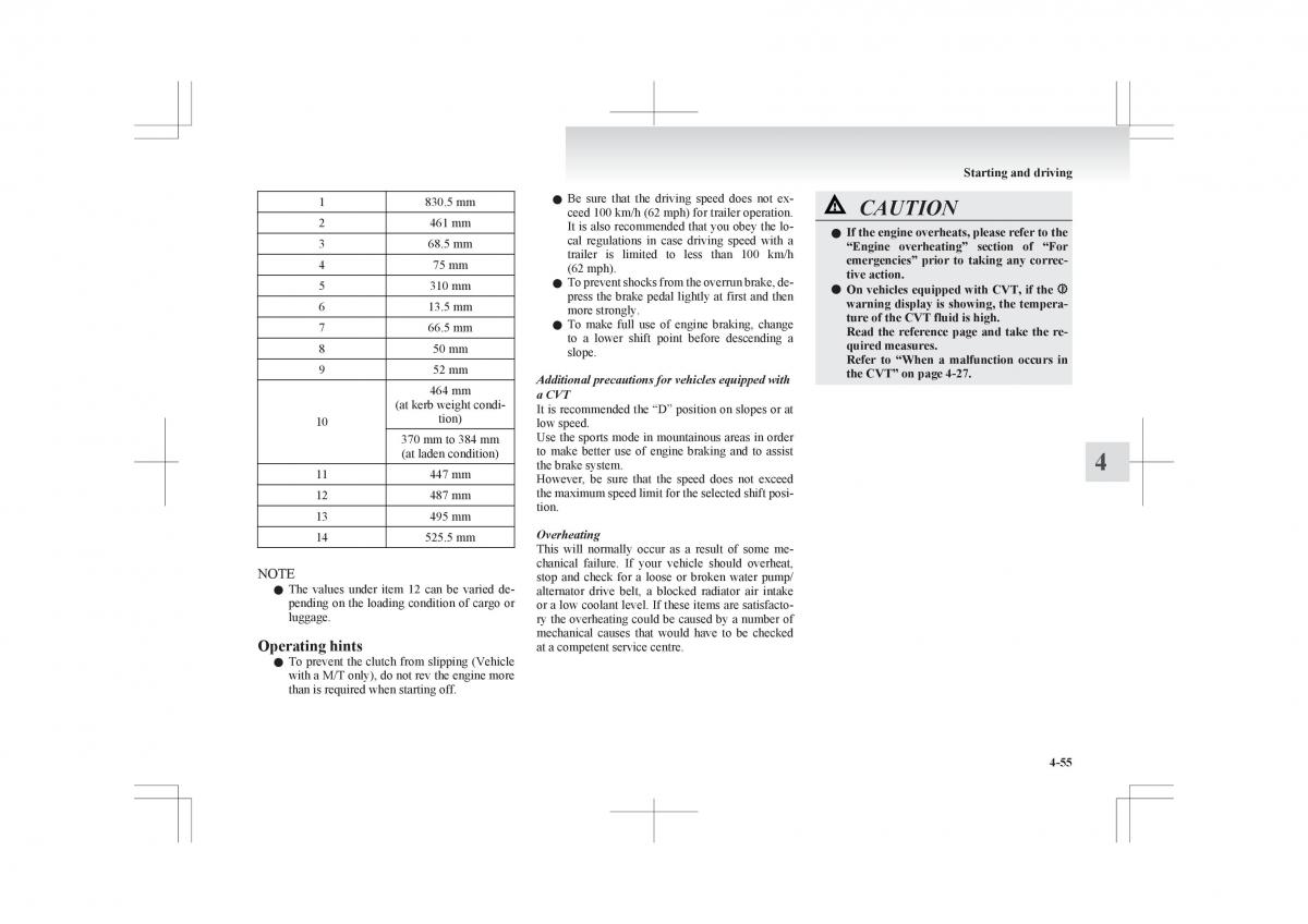 Mitsubishi ASX RVR owners manual / page 207