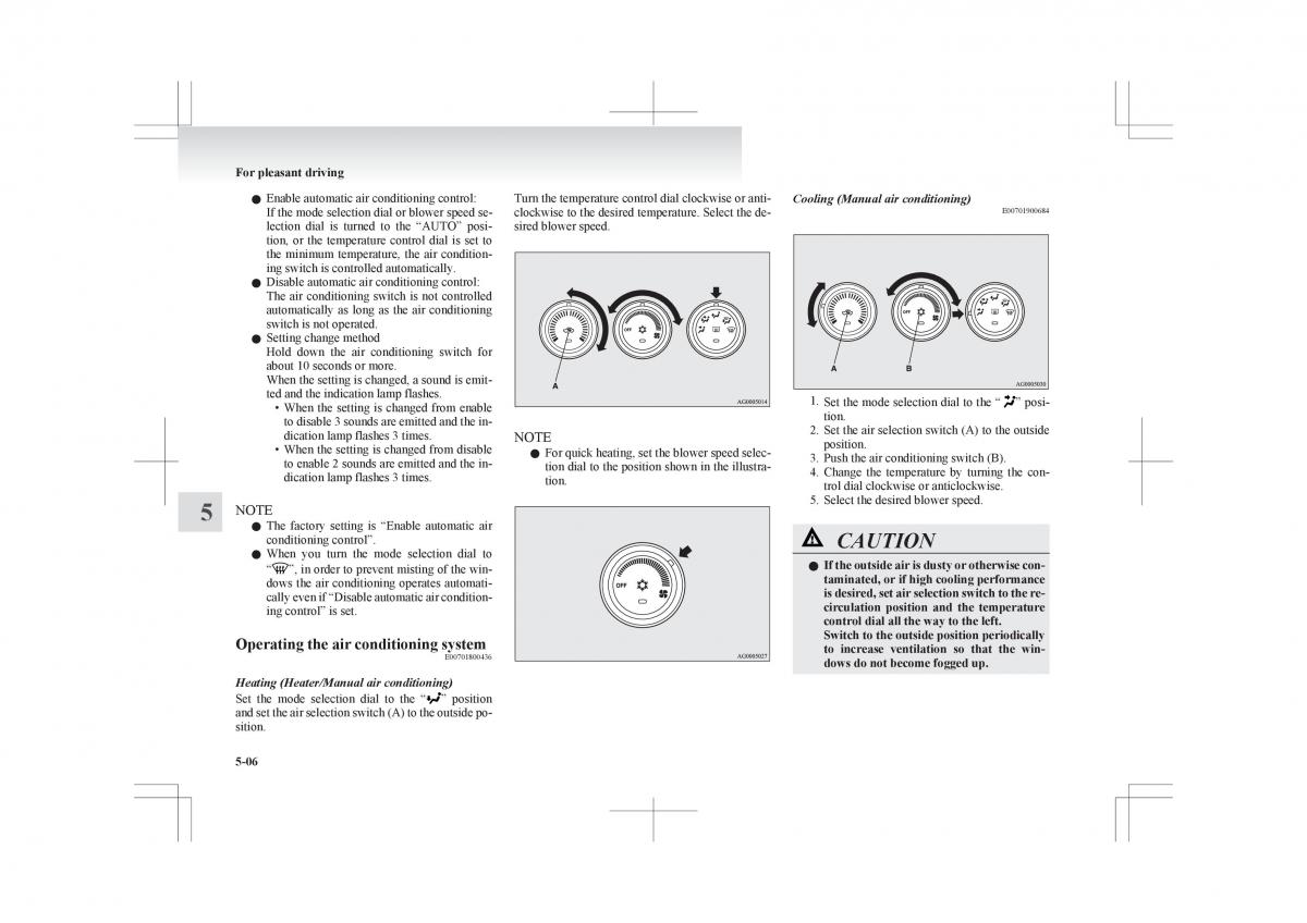 Mitsubishi ASX RVR owners manual / page 214