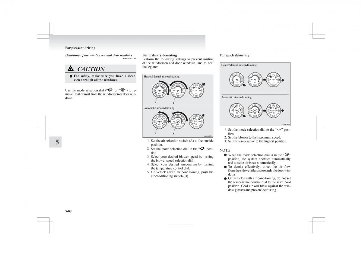 Mitsubishi ASX RVR owners manual / page 216