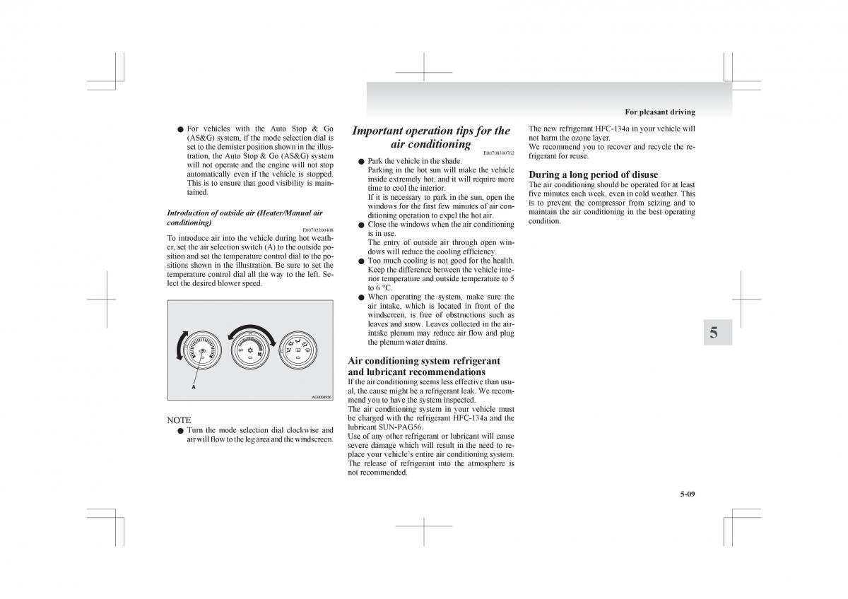 Mitsubishi ASX RVR owners manual / page 217