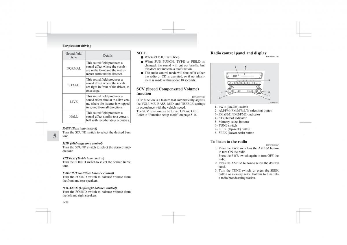 Mitsubishi ASX RVR owners manual / page 220