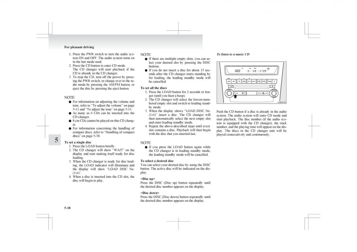 Mitsubishi ASX RVR owners manual / page 226