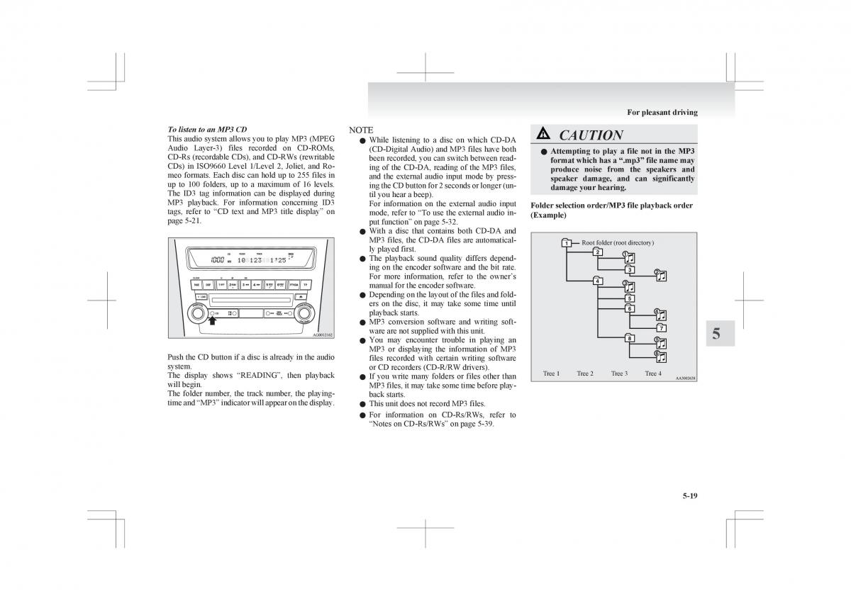 Mitsubishi ASX RVR owners manual / page 227