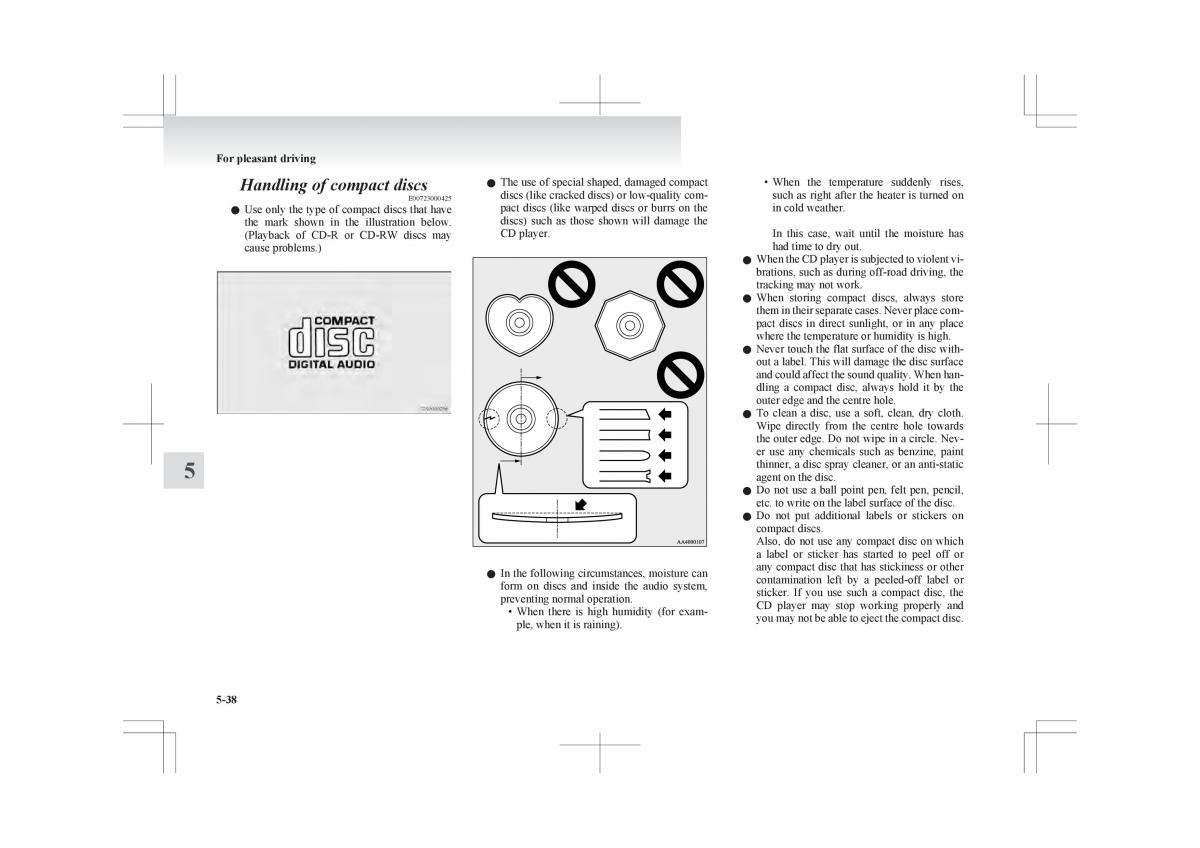 Mitsubishi ASX RVR owners manual / page 246