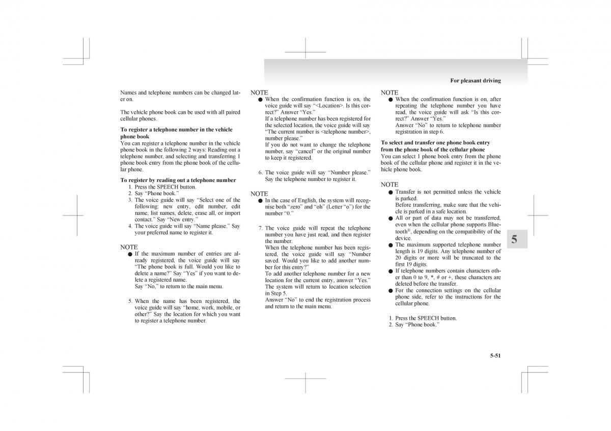 Mitsubishi ASX RVR owners manual / page 259