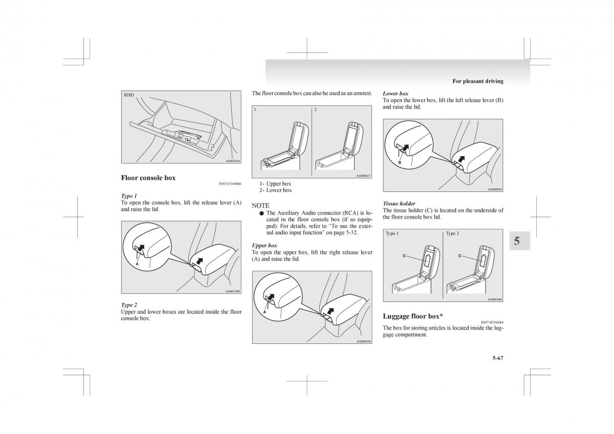 Mitsubishi ASX RVR owners manual / page 275