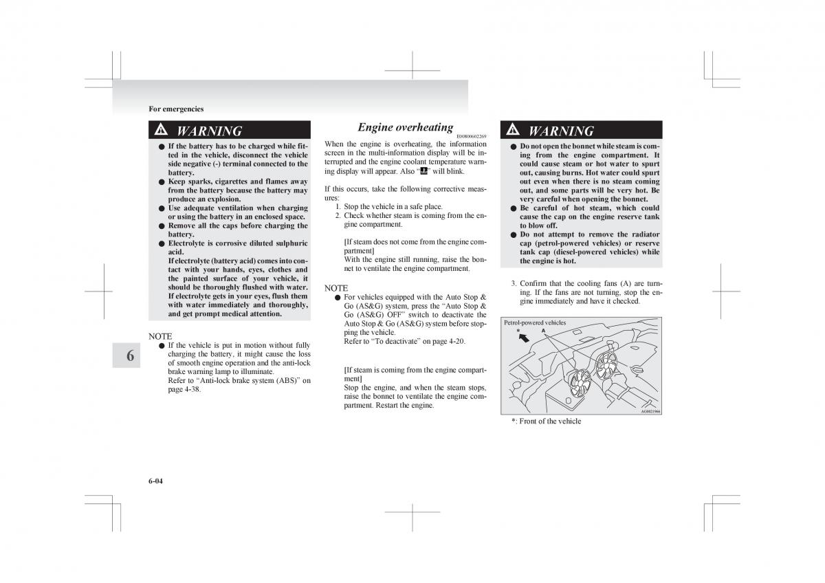 Mitsubishi ASX RVR owners manual / page 282