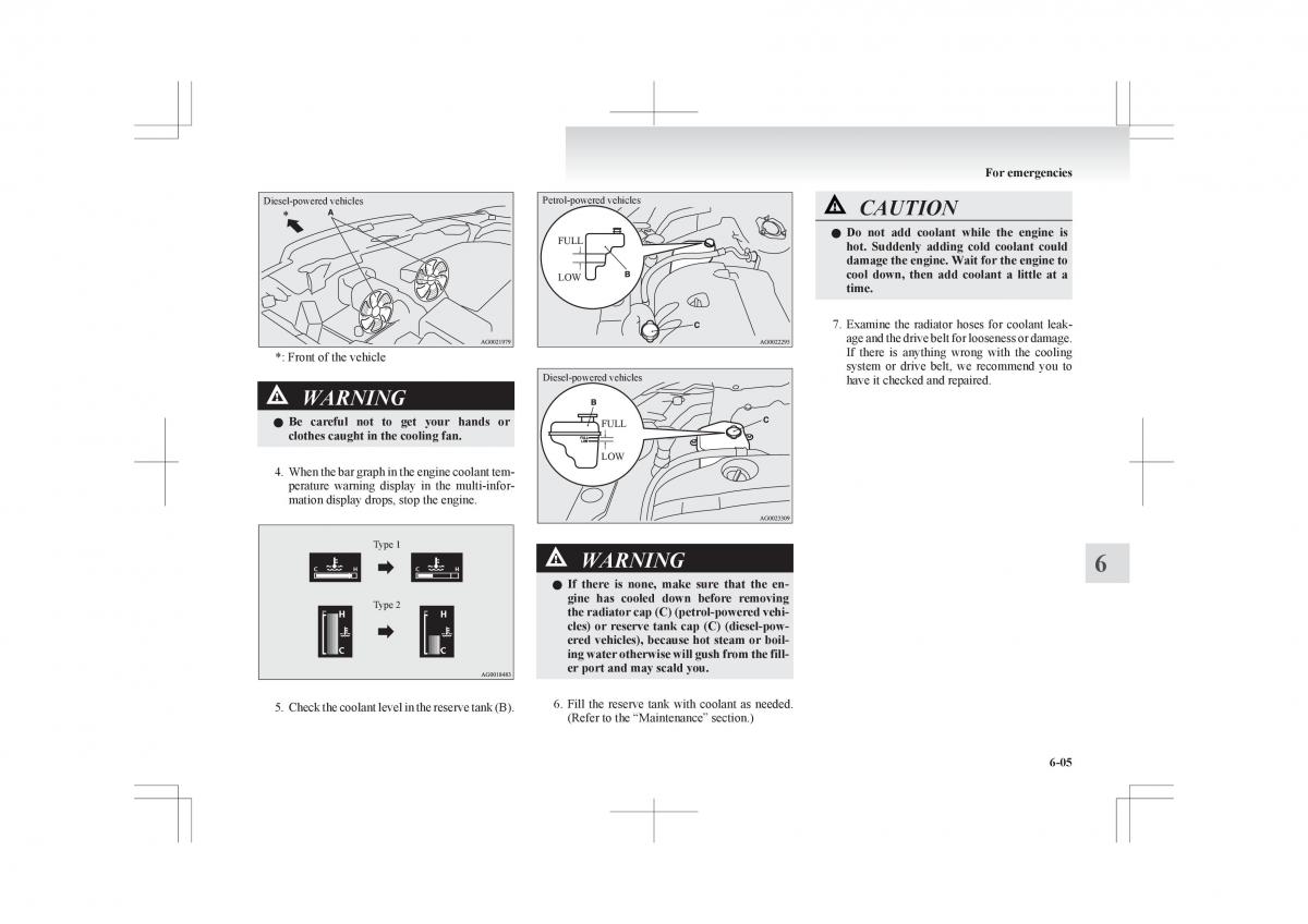 Mitsubishi ASX RVR owners manual / page 283