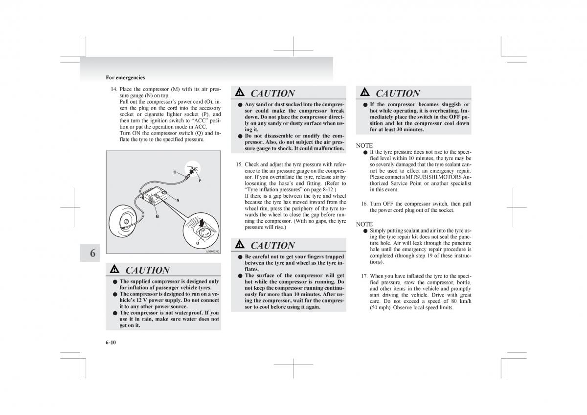 Mitsubishi ASX RVR owners manual / page 288