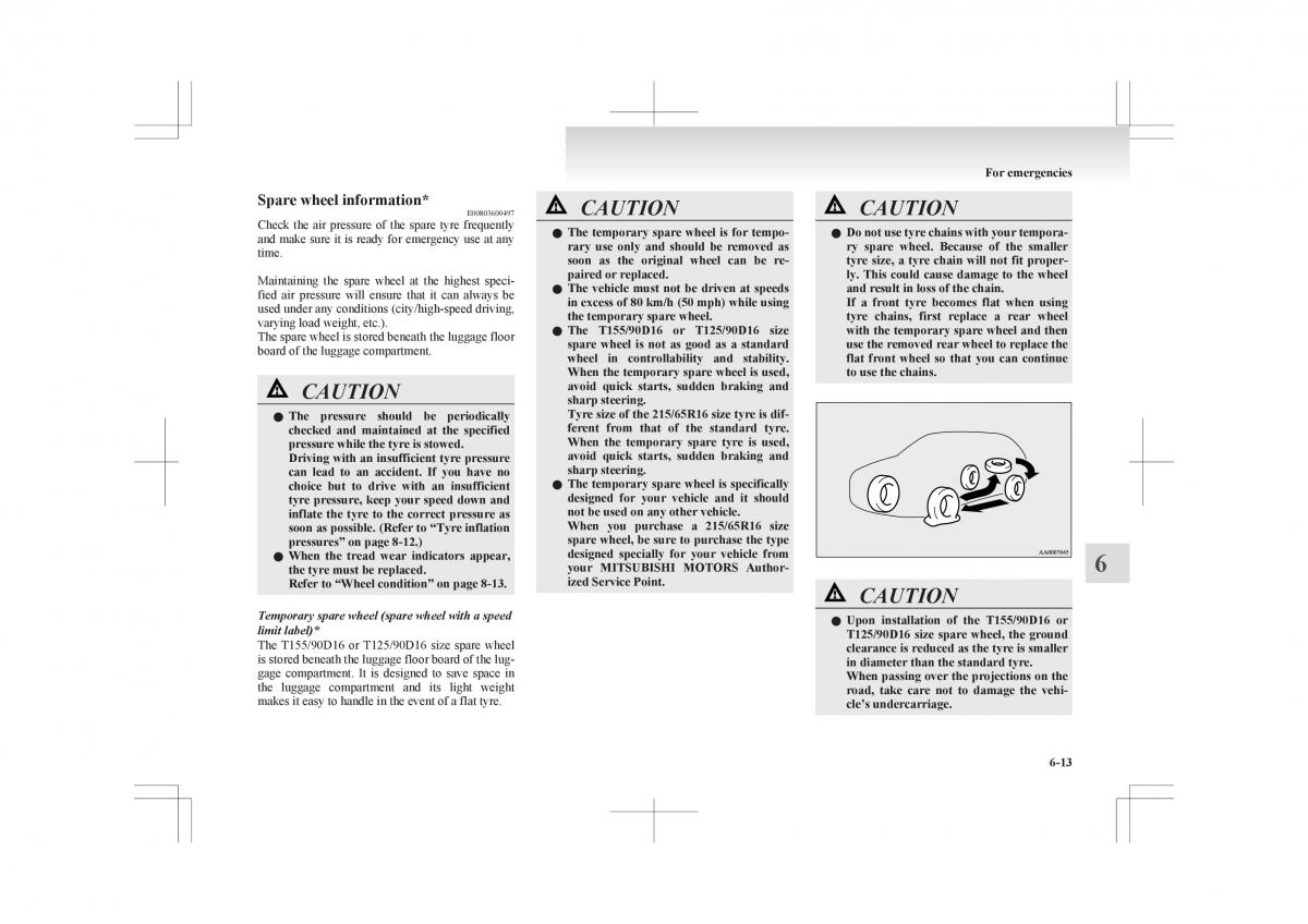 Mitsubishi ASX RVR owners manual / page 291