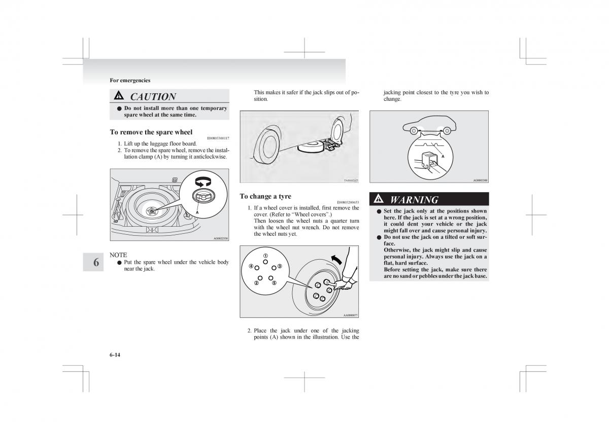 Mitsubishi ASX RVR owners manual / page 292