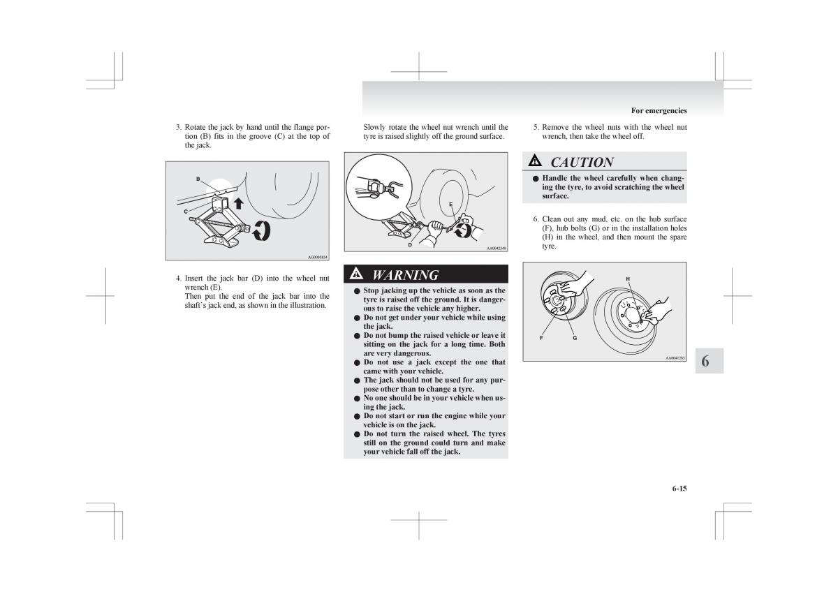 Mitsubishi ASX RVR owners manual / page 293