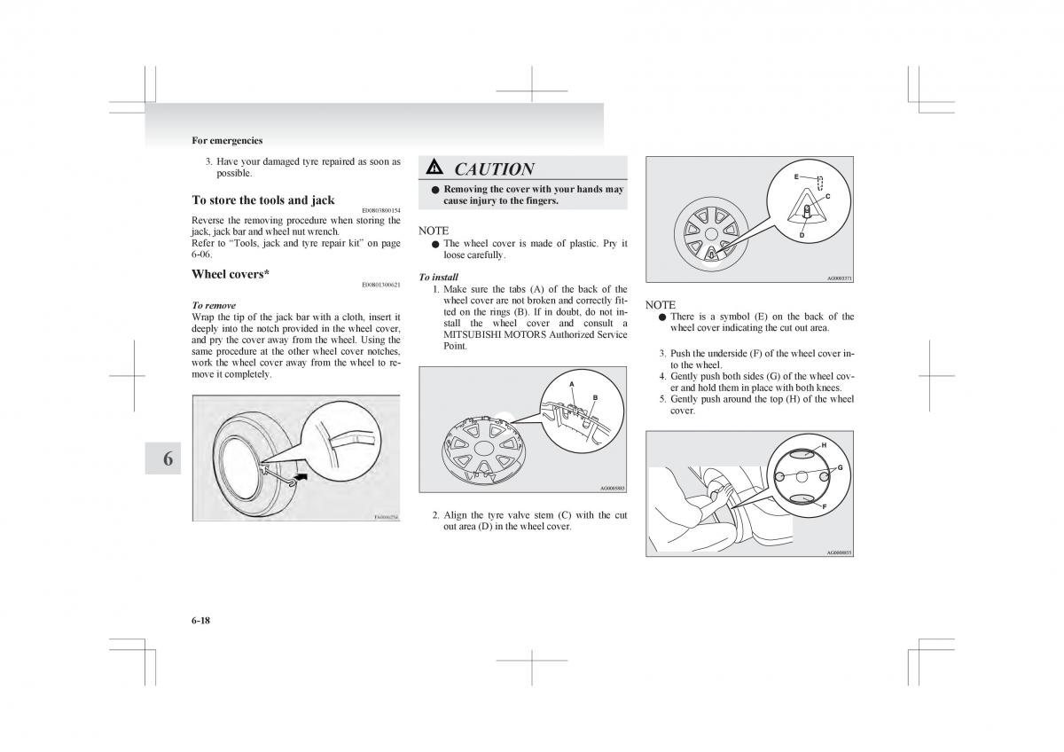 Mitsubishi ASX RVR owners manual / page 296