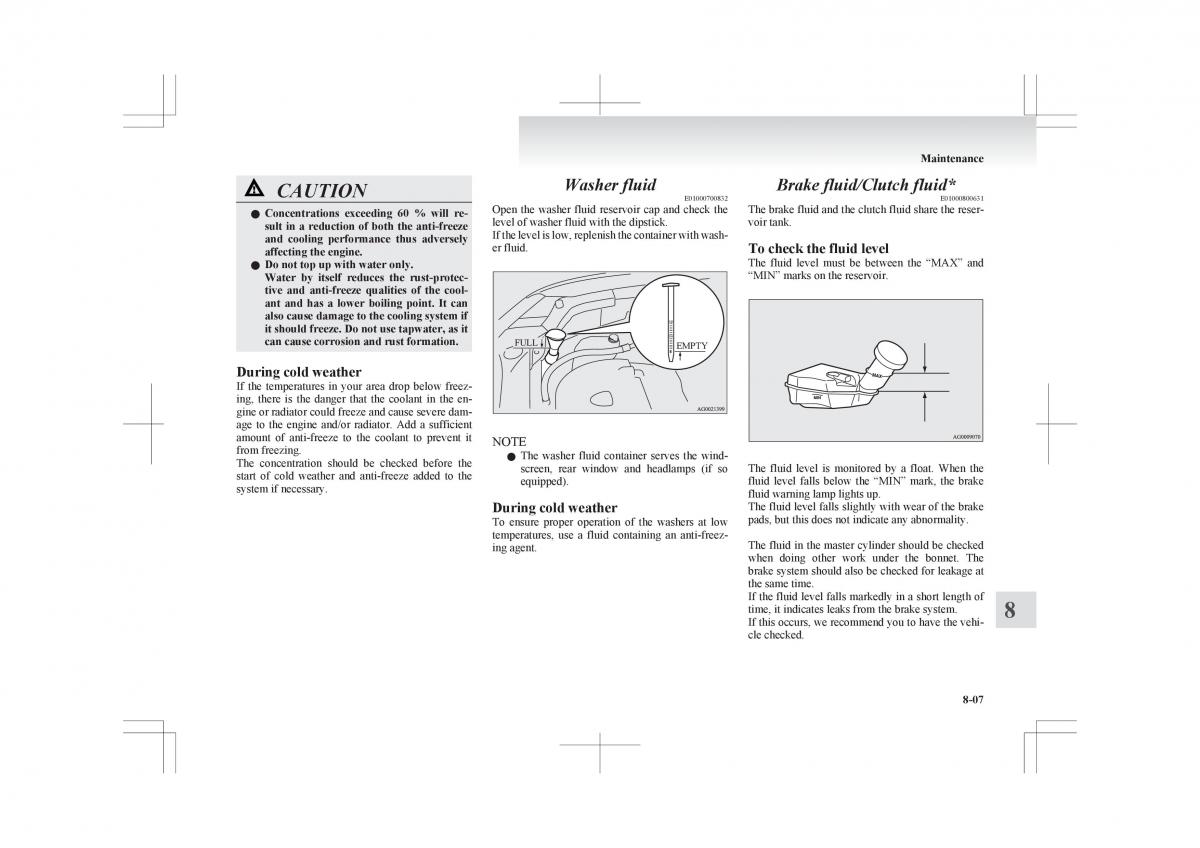 Mitsubishi ASX RVR owners manual / page 313