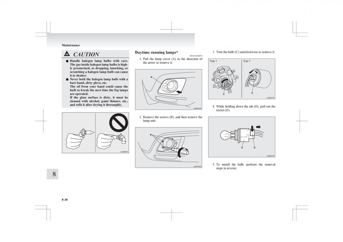 Mitsubishi ASX RVR owners manual / page 336