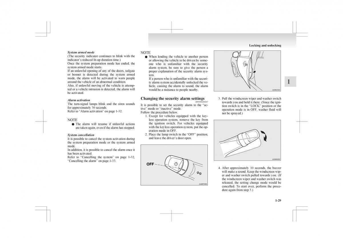 Mitsubishi ASX RVR owners manual / page 51